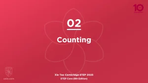 STEP Core 2025-L02 Counting