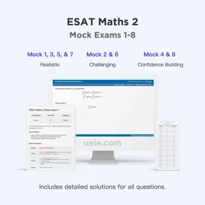 ESAT Maths 2 Mock Exams 1-8