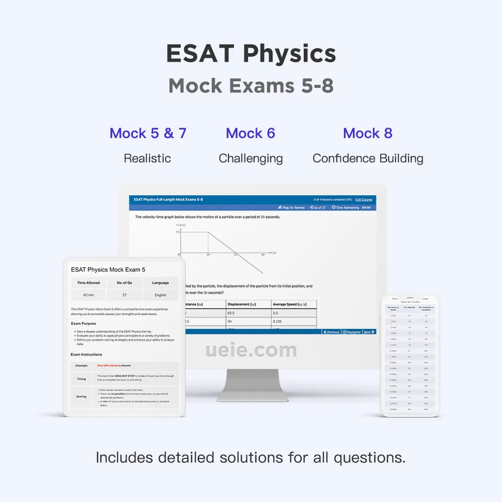 ESAT Physics Mock Exams 5-8
