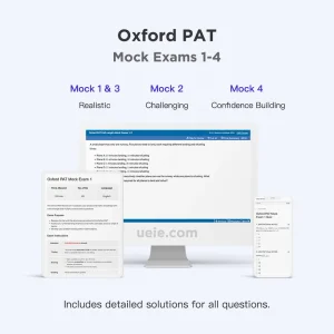 Oxford PAT Mock Exams 1-4