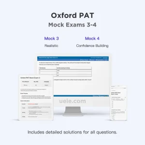 Oxford PAT Mock Exams 3-4