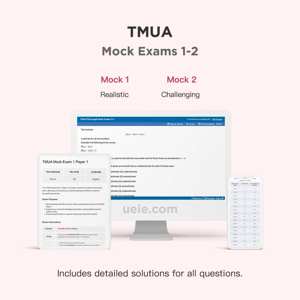 TMUA Mock Exams 1-2