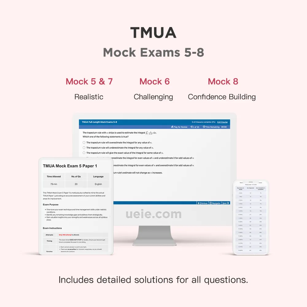 TMUA Mock Exams 5-8