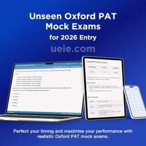 Unseen Oxford PAT Mock Exams