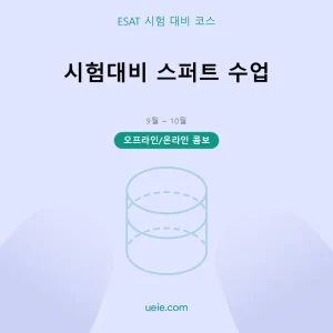 ESAT-시험 대비 코스-스퍼트-오프라인 및 온라인