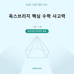 ESAT-시험 대비 코스-핵심 수학-오프라인 및 온라인