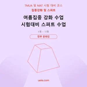 TMUA 및 MAT-시험 대비 코스-여름집중-스퍼트-온라인