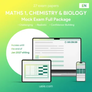 ESAT Maths 1, Chemistry & Biology Mock Exam (Full Package)