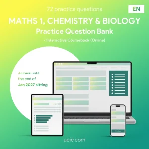 ESAT Maths 1, Chemistry & Biology Practice Question Bank (English)