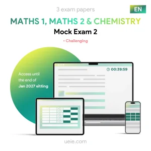ESAT Maths 1, Maths 2 & Chemistry Mock Exam (2)