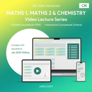 ESAT Maths 1, Maths 2 & Chemistry Video Lecture Series (Chinese)