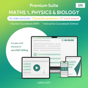 ESAT Maths 1, Physics & Biology Premium Suite (English)