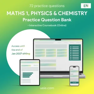 ESAT Maths 1, Physics & Chemistry Practice Question Bank (English)