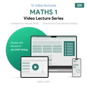 ESAT Maths 1 Video Lecture Series (English)