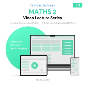 ESAT Maths 2 Video Lecture Series (English)