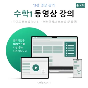 ESAT 수학1 동영상 강의 (중국어)