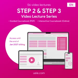 STEP 2 & 3 Video Lecture Series (English)