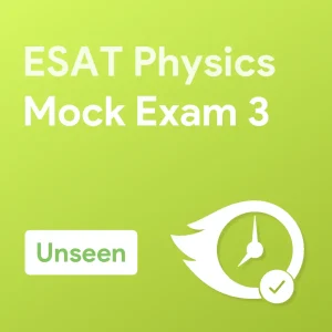 Unseen ESAT Physics Mock Exam (3)
