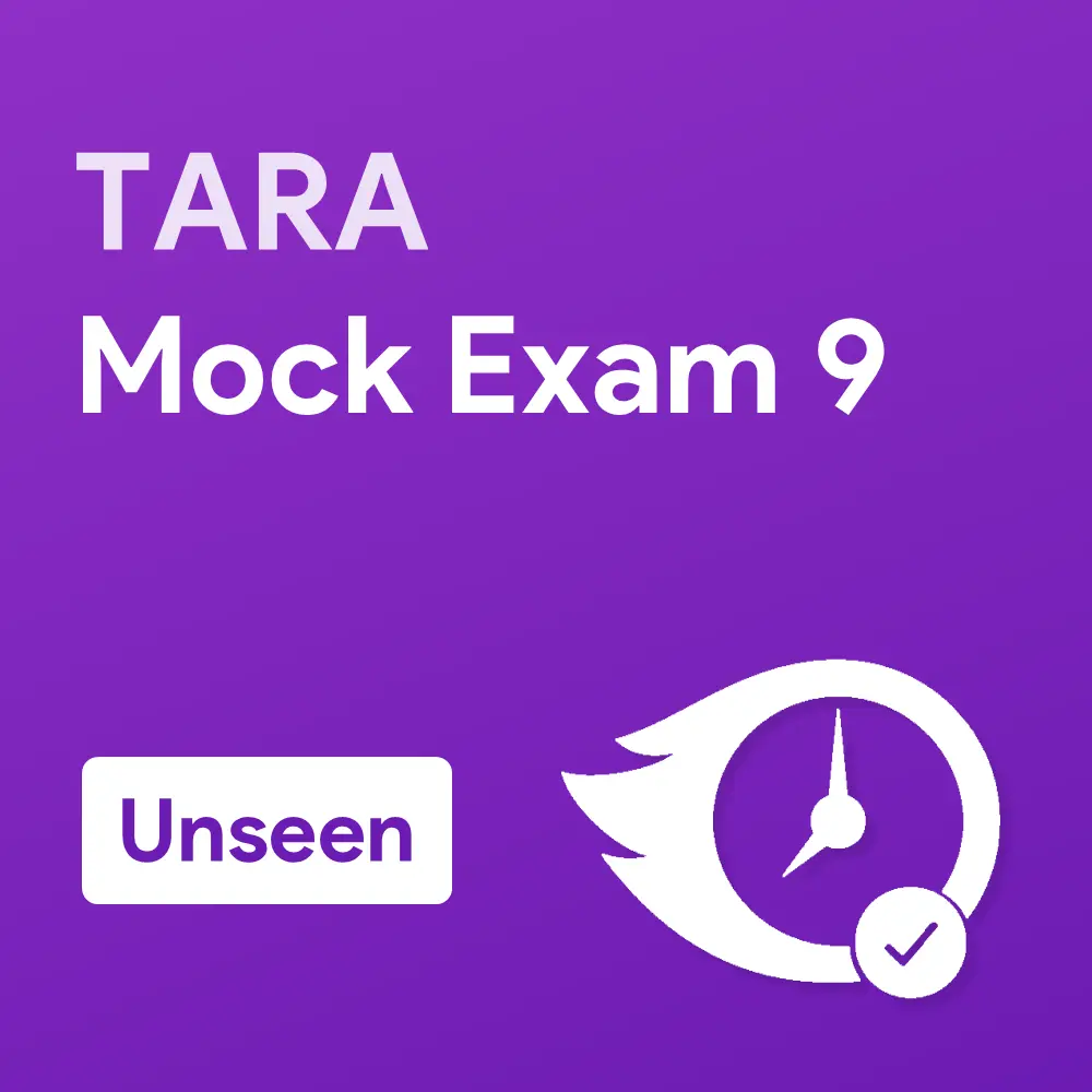原創TARA模擬試題9