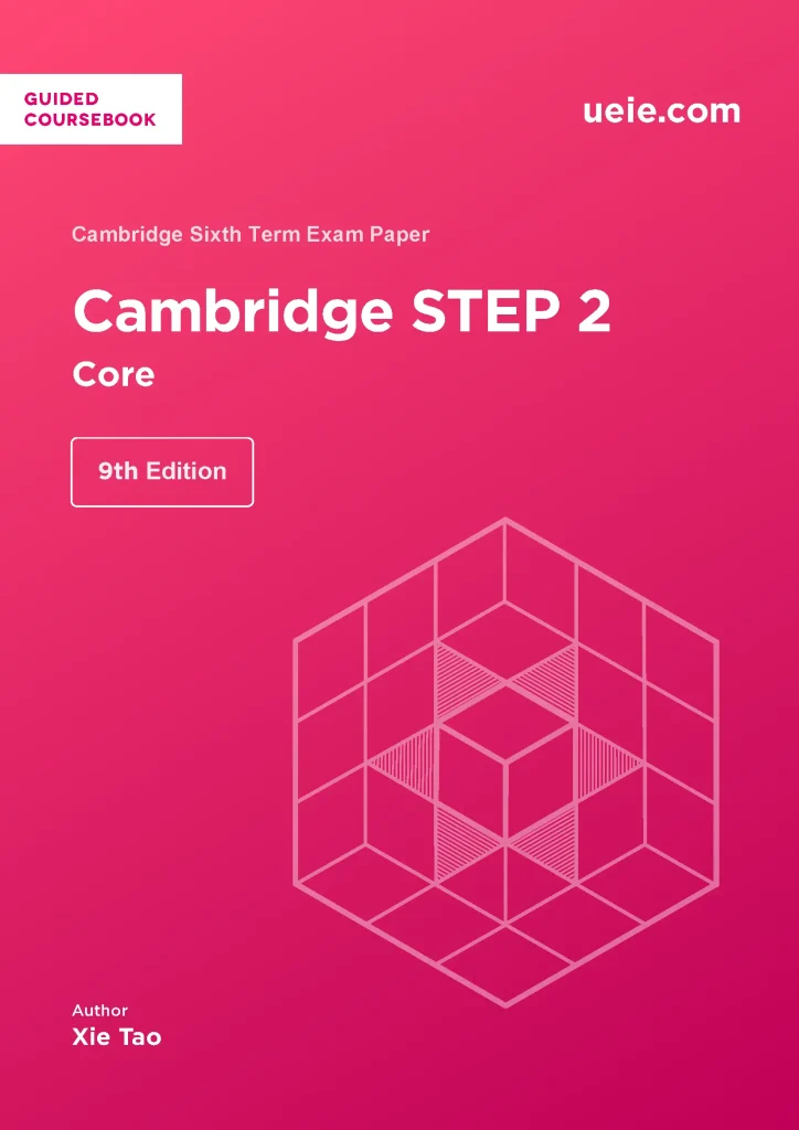 Cambridge STEP 2 Core Coursebook Cover 2026