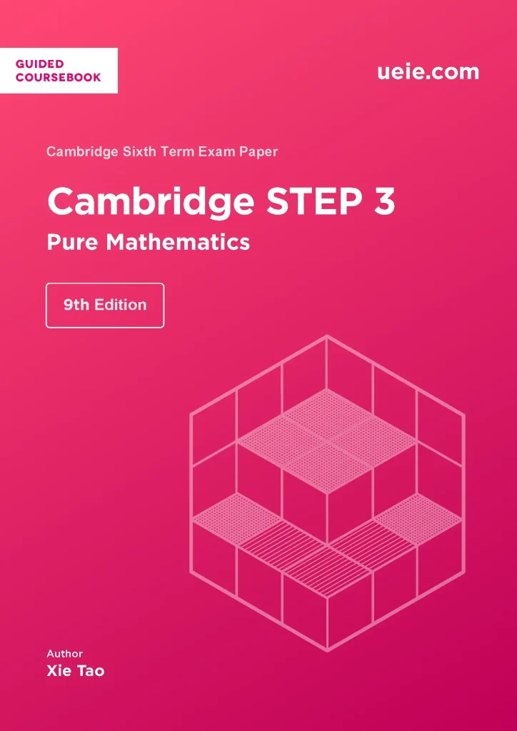 Cambridge STEP 3 Pure Mathematics Coursebook Cover 2026