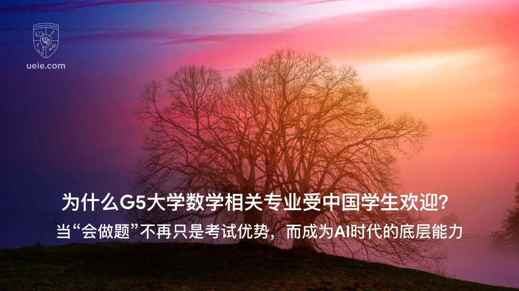 为什么G5大学数学相关专业受中国学生欢迎-Video-Poster