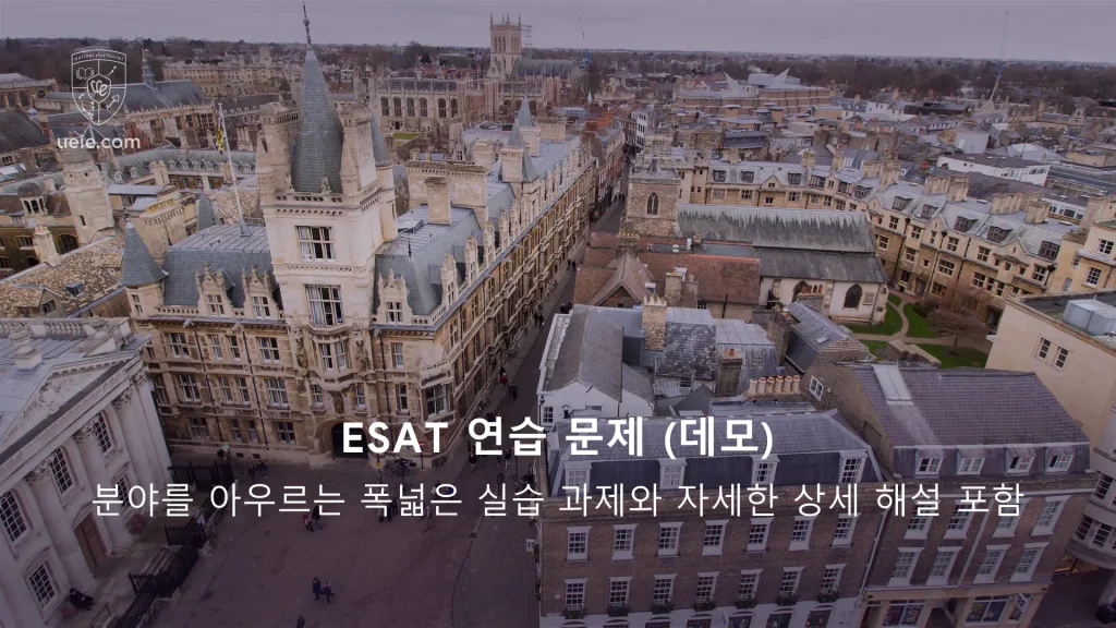 ESAT-연습-문제-데모-Video-Posters