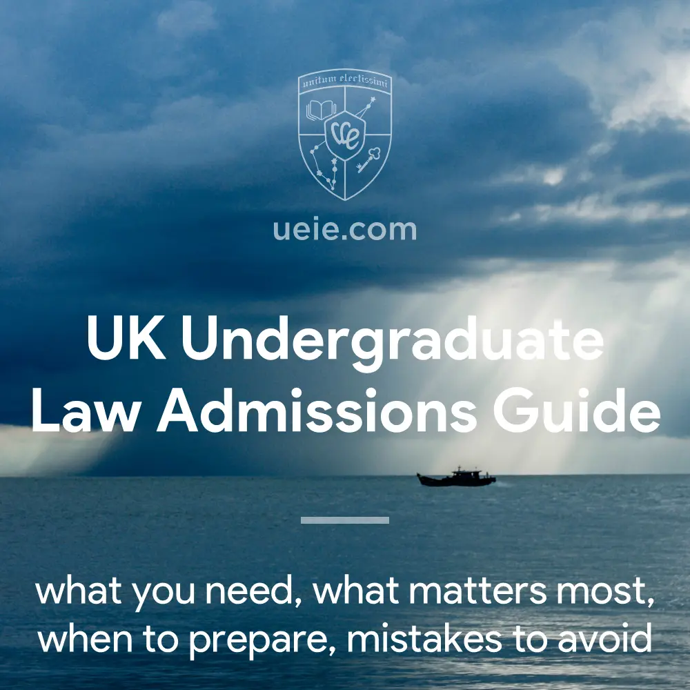 UK Undergraduate Law Admissions Guide